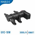 HAILEA UV лампа за аквариум, езеро, потопяема 18W, подходяща за обем 11000 литра Hailea UV-18W