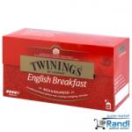 TWININGS Чай Twinings English Breakfast 25бр