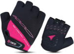 Pegas MANUSI B-RACE CU GEL NEGRU/FUXIA, M (IVG076)