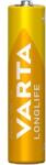 VARTA 4103101412 Longlife AAA (LR03) alkáli mikroceruza elem 2db/bliszter (4103101412) - bestbyte