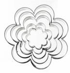 Orion Sütikiszúró, virág formájú, rozsdamentes acél, 5 db (121152)