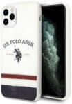 U. S. Polo Assn Husa US Polo USHCN58PCSTRB iPhone 11 Pro biały/white Tricolor Pattern Collection - vexio