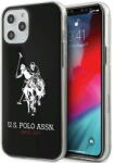 U. S. Polo Assn Husa US Polo USHCP12LTPUHRBK iPhone 12 Pro Max 6, 7" Negru/black Shiny Big Logo - vexio