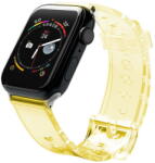 Hurtel Strap Light Silicone Wristband Strap Bracelet Watch Bracelet Watch 6/5/4/3/2 (44mm / 42mm) Yellow - vexio