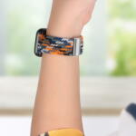 Hurtel Strap Fabric Watch Band 8/7/6 / SE / 5/4/3/2 (41mm / 40mm / 38mm) Braided Fabric Strap Watch Bracelet Green - vexio