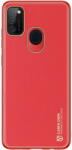 Dux Ducis Husa Dux Ducis Yolo elegant case made of soft TPU and PU leather for Samsung Galaxy M30s red - vexio