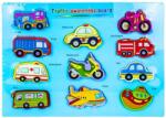  Puzzle din lemn incastru, Vehicule RB32304
