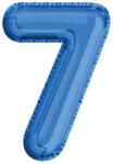  Balon, folie aluminiu, albastru, cifra 7, 81 cm RB31391