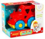 Polesie Jucarie camion si cuburi educative, 26 x 17 x 21 cm, Polesie RB34499