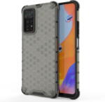 Hurtel Husa Honeycomb case armored cover with a gel frame for Xiaomi Redmi Note 11 Pro + / 11 Pro black - pcone
