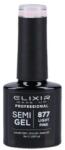Elixir Gel-lac de unghii semipermanent - Elixir Make-up Semi Gel 859 - Glitter Sungold