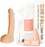 Clone A Willy Kit Including Balls Nude Dildo