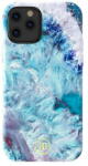 Kingxbar Husa Kingxbar Agate Series case decorated printed Agate iPhone 12 mini blue - pcone