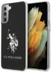 U. S. Polo Assn Husa US Polo USHCS21STPUHRBK S21 G991 Negru/black Shiny Big Logo - pcone