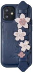 Kingxbar Husa Kingxbar Sweet Series case decorated with original Swarovski crystals iPhone 12 mini blue - pcone