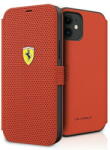 Ferrari Husa Ferrari FESPEFLBKP12SRE iPhone 12 mini 5.4" red/red book On Track Perforated - pcone