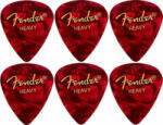Fender 351 Shape Premium 6 Red Moto Перце за китара (<![CDATA[098-2351-509-6PACK-SET]]>)