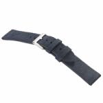 STAILER Premium Alaska nubuck bőr óraszíj, kék 22/20 L - orabox