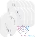 FreeOn konnektorvédő 10 db - Fehér