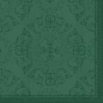  Dunilin szalvéta textilhatású Opulent Dark Green 45 db/cs