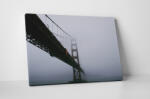 4 Decor Tablou canvas : Podul Golden Gate in ceata - beestick-deco - 69,00 RON