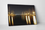 4 Decor Tablou canvas : Port noaptea - beestick-deco - 69,00 RON