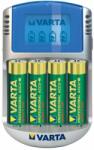 VARTA Incarcator cu LCD 57070 cu 4 Acumulatori AA R6 Adaptor Masina 12V Cablu USB Incarcator baterii