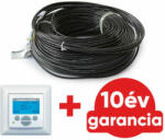 Falcon U-HEAT Cable elektromos fűtőkábel 680 W - 37, 9 méter (18 W/m) + Digitális fali termosztát szettben (falconset2.7)