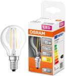 OSRAM E14 LED Star kisgömb 1, 5W 136lm 2700K melegfehér 300° - 15W izzó helyett (4058075434349)