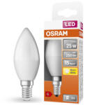 OSRAM E14 LED Star gyertya 3, 3W 250lm 2700K melegfehér 200° - 25W izzó helyett (4058075430730)
