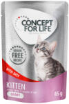 Concept for Life 12x85g Concept for Life Kitten marha gabonamentes nedves macskatáp szószban