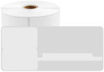 AIMO Etichete bijuterii 25 x 30 mm + 45 mm plastic alb pentru imprimanta AIMO Phomemo M110 M200 M220 100 etichete (AIWZT2530-45-100)