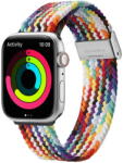 Dux Ducis Strap (Mixture II Version) Strap for Apple Watch Ultra, SE, 8, 7, 6, 5, 4, 3, 2, 1 (49, 45, 44, 42 mm) Braided Band Rainbow Bracelet - pcone