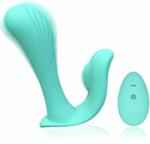 Tracy's Dog Wearable Panty Vibrator with Wireless Remote Teal Vibrator