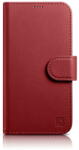 ICARER Husa iCarer Wallet Case 2in1 iPhone 14 Pro Leather Flip Case Anti-RFID red (WMI14220726-RD) - pcone