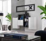 WIPMEB BLOX III 28 komód fehér-fekete