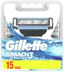 Gillette Casete de rezervă pentru aparat de ras, 15 buc. - Gillette Mach3 Start 15 buc