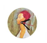  Ceasuri decorative Ceas de perete fara rama REDHEAD, diametru 12, 5 cm x 0.5 cm, suport magnetic (701970191140309) - pcone