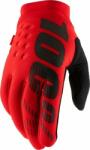100% Brisker Gloves Red XL Kesztyű kerékpározáshoz
