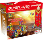 Magplayer Set de constructie magnetic - 66 piese PlayLearn Toys