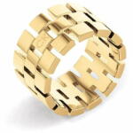 Calvin Klein Luxus aranyozott gyűrű Geometric 35000325 (Kerület 52 mm)