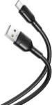 XO kábel NB212 USB-C , 1m, 2.1A - fekete