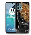 Picasee Husă neagră din silicon pentru Motorola Moto G72 - Holigger