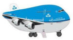  Óriás lufi 36", 91cm-es repülő, airplane, KLM (LUFI123990)