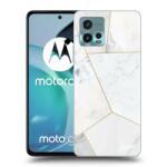 Picasee Husă transparentă din silicon pentru Motorola Moto G72 - White tile