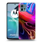 Picasee Husă transparentă din silicon pentru Motorola Moto G72 - Electric