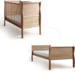 Woodies Safe Dreams Patut din lemn masiv, transformabil pentru bebe si junior, noble vintage, 140 x 70 cm