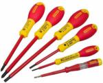 STANLEY Set 5 surubelnite Stanley FatMax, izolate 1000 V + tester tensiune Surubelnita