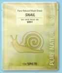 The Saem Pure Natural Mask Sheet Snail tissue arcmaszk - 20 ml / 1 db