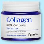 Farm Stay Collagen Super Aqua Cream hidratáló arcápoló kollagénnel - 80 ml